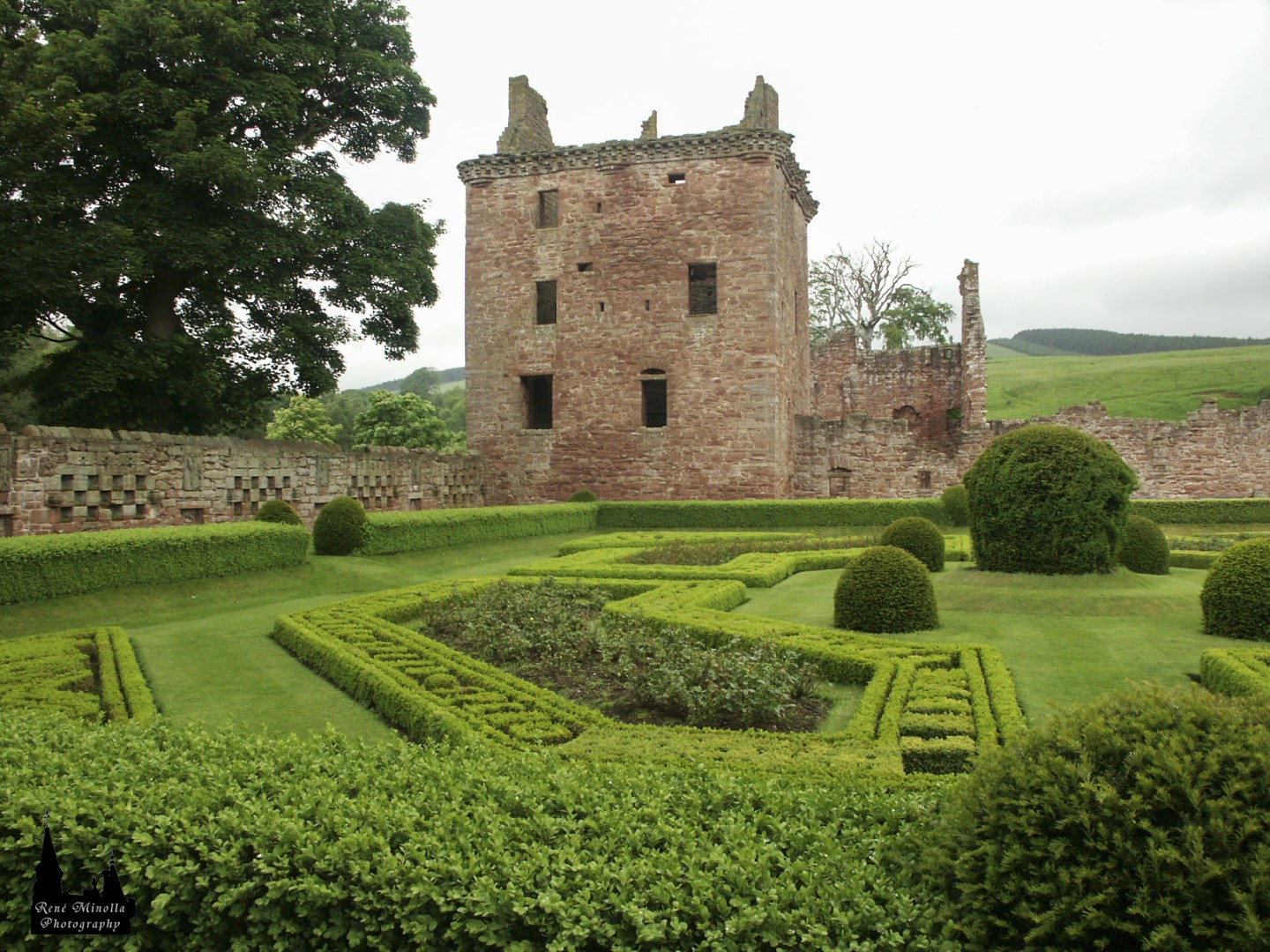 Edzell Castle, Edzell, Brechin, Schottland